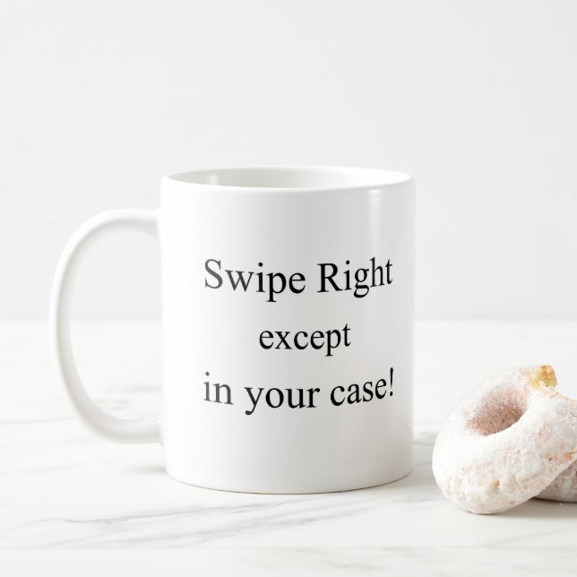 Tindering Coffee Mug (With Donut)