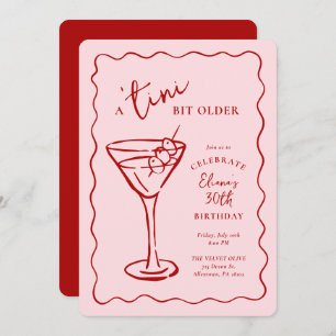 Tini Bit Older 30th Birthday Party Invitation