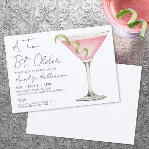 Tini Bit Older Adult Birthday Party Invitation