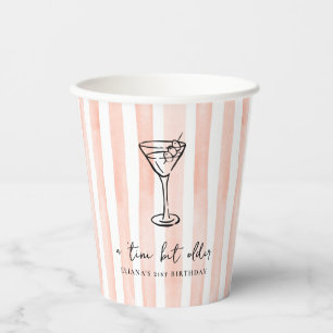 Tini Bit Older Personalized Birthday Party Paper Cups
