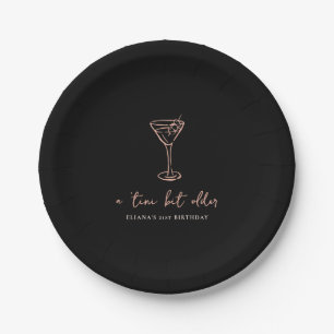 Tini Bit Older Personalized Birthday Party Paper Plate