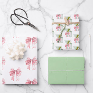 Tini Girl Set Wrapping Paper Sheet