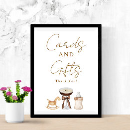 Tini One Espresso Martini Cards Gifts Baby Shower Poster