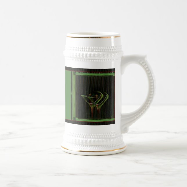 Tinis for Two Faery Martini Art Beer Stein (Right)