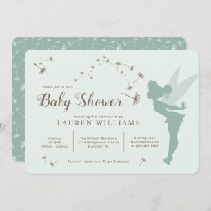 Tinker Bell Baby Shower Invitation