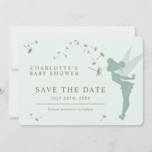 Tinker Bell Baby Shower Save The Date