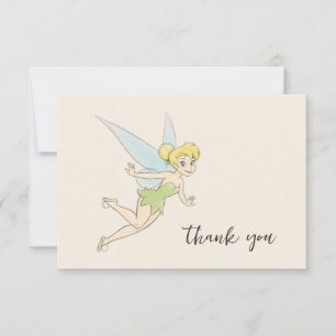 Tinker Bell Baby Shower - Thank You Card