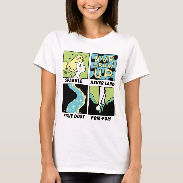 Tinker Bell | Cute Comics 2 T-Shirt (Front)