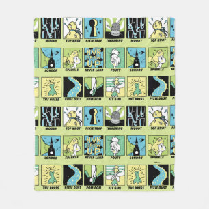 Tinker Bell   Cute Comics Fleece Blanket