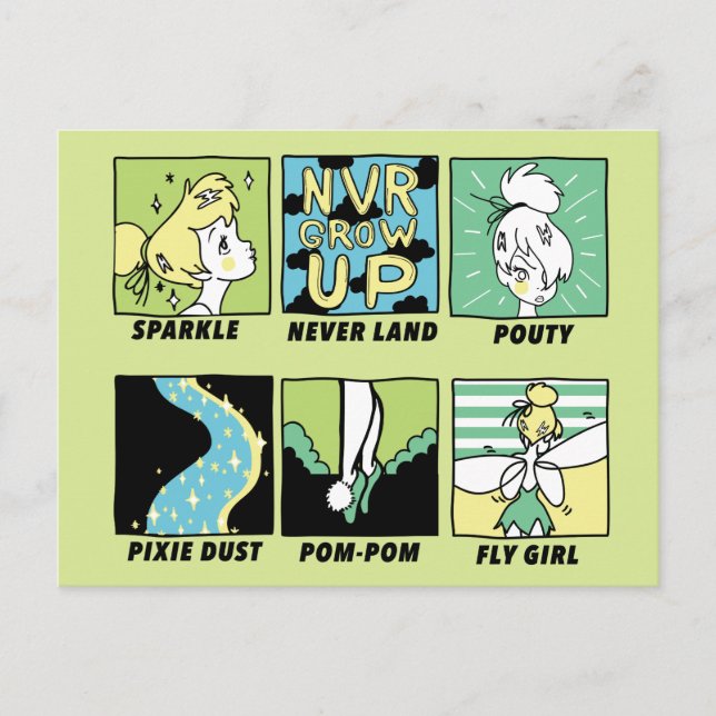 Tinker Bell | Cute Comics Postcard (Front)