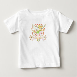 Tinker Bell Floral Frame Disney Baby T-Shirt