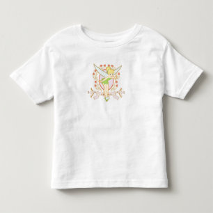Tinker Bell Floral Frame Disney Toddler T-shirt