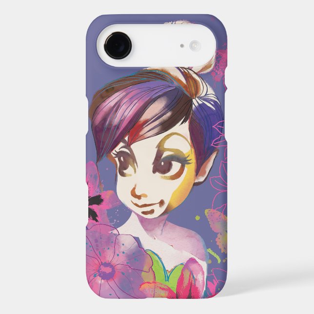 Tinker Bell Flowers Case-Mate iPhone Case (Back)
