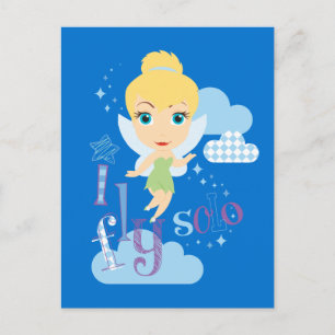 Tinker Bell I Fly Solo Postcard
