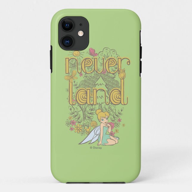 Tinker Bell in Neverland Forest Case-Mate iPhone Case (Back)