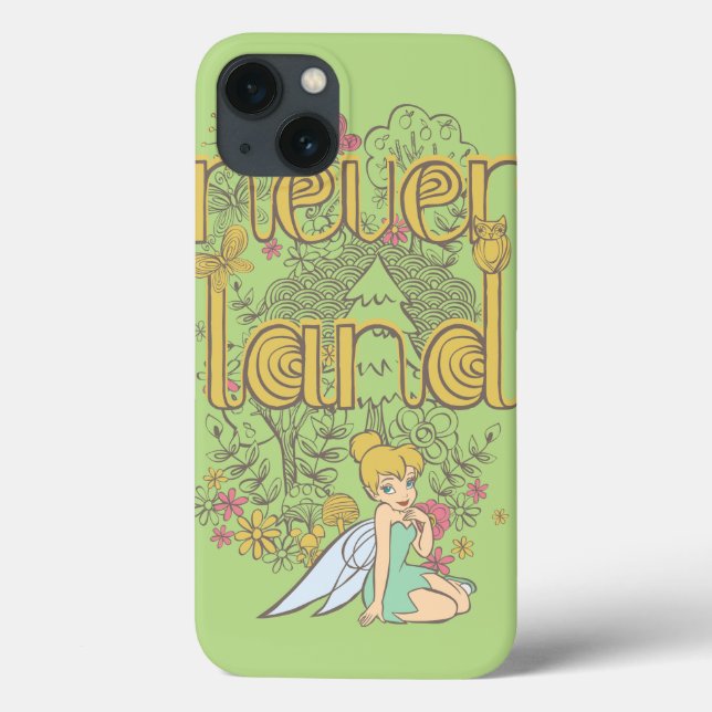 Tinker Bell in Neverland Forest Case-Mate iPhone Case (Back)