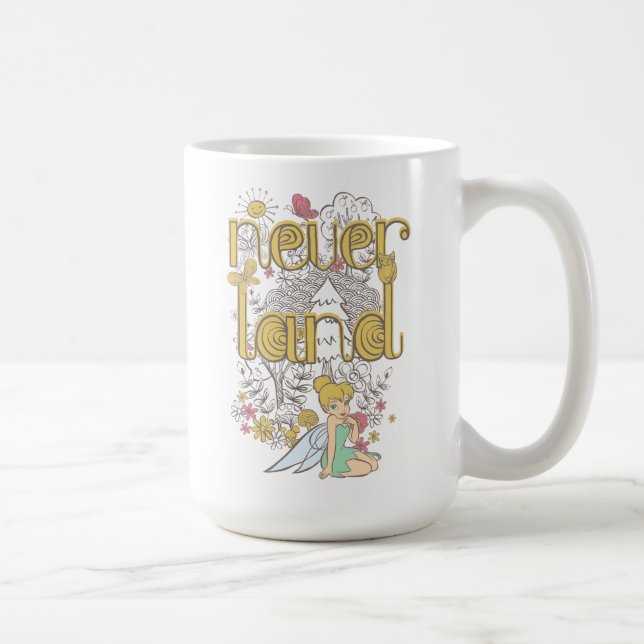 Tinker Bell in Neverland Forest Coffee Mug (Right)