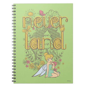 Tinker Bell in Neverland Forest Notebook