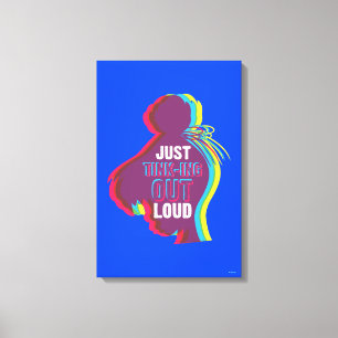 Tinker Bell - Just Tink-ing Out Loud Canvas Print