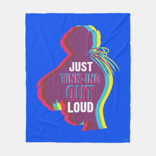 Tinker Bell - Just Tink-ing Out Loud Fleece Blanket