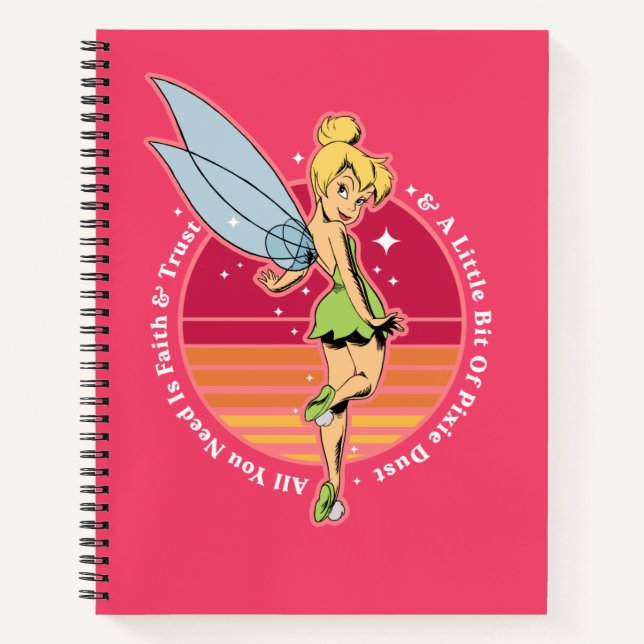 Tinker Bell | Little Bit of Pixie Dust Notebook (Front)