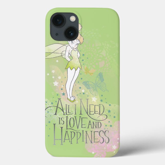 Tinker Bell Love And Happiness Case-Mate iPhone Case (Back)