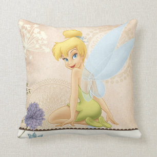 Tinker Bell - Outrageously Cute Throw Pillow