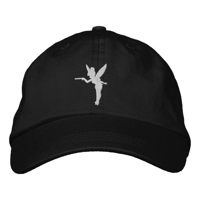 Tinker Bell - Pink Embroidered Hat (Front)