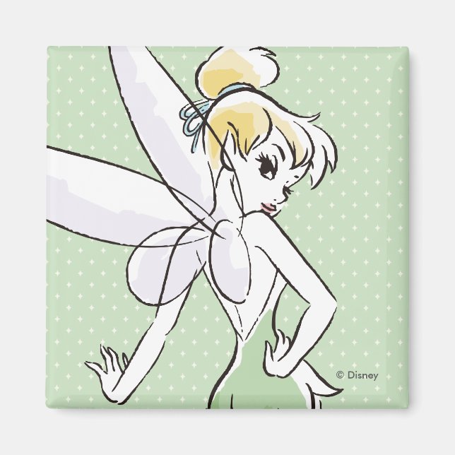 Tinker Bell | Pretty Little Pixie Magnet (Front)