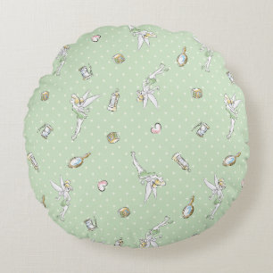 Tinker Bell   Pretty Little Pixie Round Pillow
