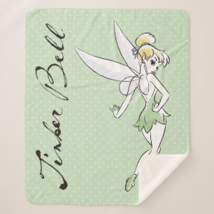 Tinker Bell Pretty Little Pixie Sherpa Blanket