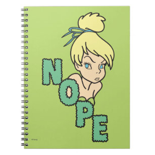 Tinker Bell   She Says Nope Notebook