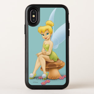 Tinker Bell Sitting on Mushroom OtterBox Symmetry iPhone X Case