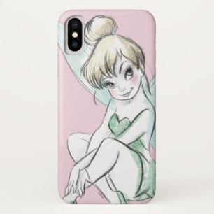 Tinker Bell   Sitting Pastel iPhone X Case