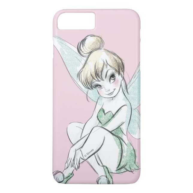 Tinker Bell | Sitting Pastel Case-Mate iPhone Case (Back)