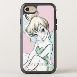 Tinker Bell   Sitting Pastel OtterBox Symmetry iPhone 8/7 Case