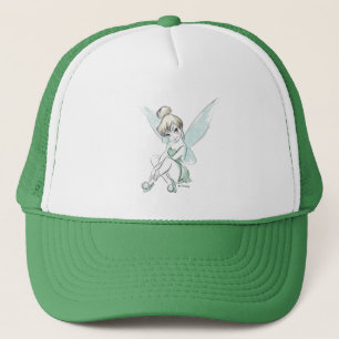 Tinker Bell   Sitting Pastel Trucker Hat