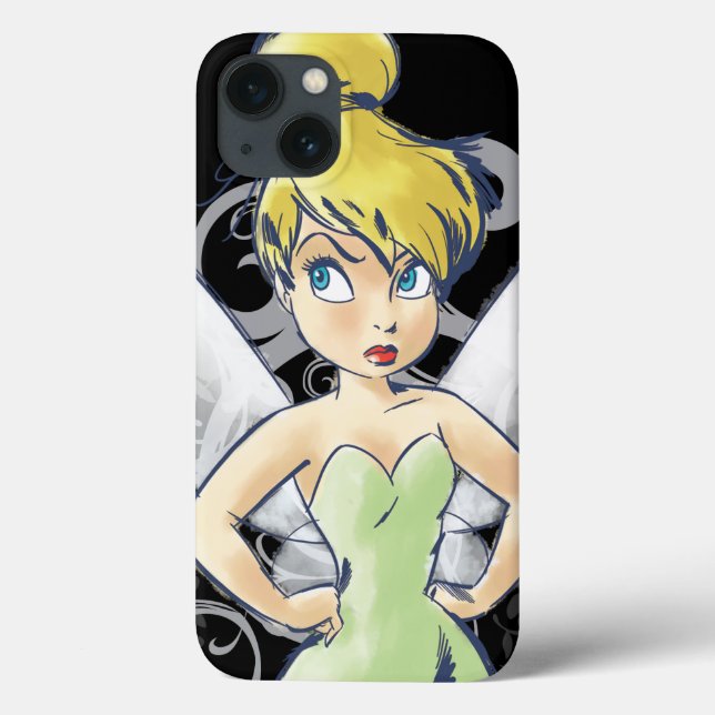 Tinker Bell Sketch Case-Mate iPhone Case (Back)