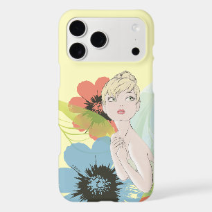 Tinker Bell Sketch With Cosmos Flowers