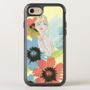 Tinker Bell Sketch With Cosmos Flowers OtterBox Symmetry iPhone 8/7 Case