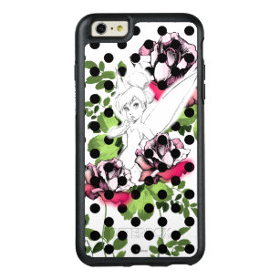 Tinker Bell Sketch With Roses and Polka Dots OtterBox iPhone 6/6s Plus Case