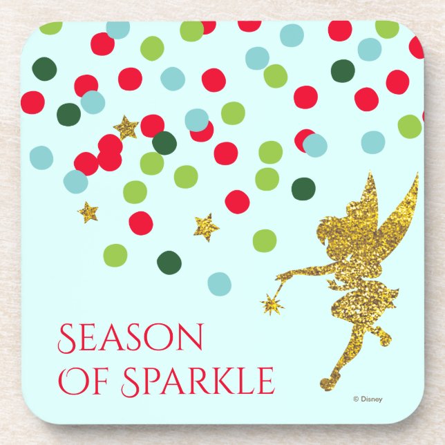 Tinker Bell | Tinker Bell Christmas Sparkle Coaster (Front)