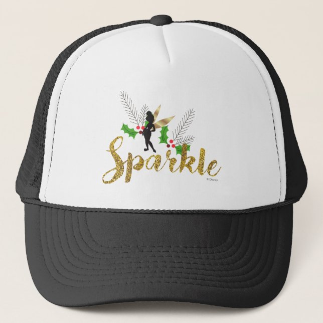 Tinker Bell | Tinker Bell Christmas Sparkle Trucker Hat (Front)