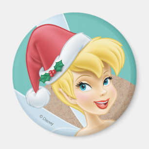 Tinker Bell Tinker Bell In Santa Hat Magnet