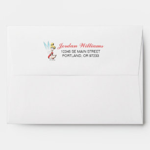 Tinker Bell   Vintage Happy Holidays Envelopes