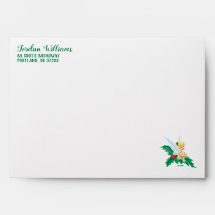 Tinkerbell   Christmas Holly Envelope