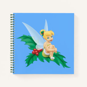 Tinkerbell   Christmas Holly Notebook