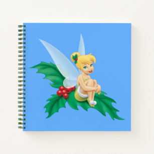 Tinkerbell   Christmas Holly Notebook
