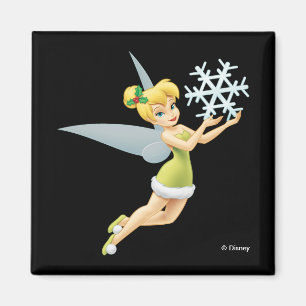 Tinkerbell   Christmas Snowflake Magnet