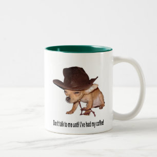 Tinkerbell "Coffee" Two-Tone Coffee Mug